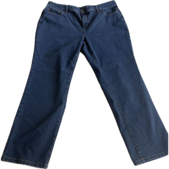 Charger Club Lexington Straight Leg Women’s Jeans Size 18W - Picture 1 of 7
